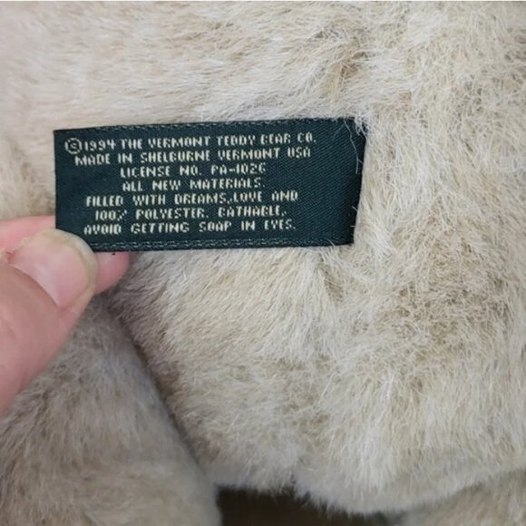 The Vermont Teddy Bear Company Vintage Jointed 20" Bear - Picture 4 of 9